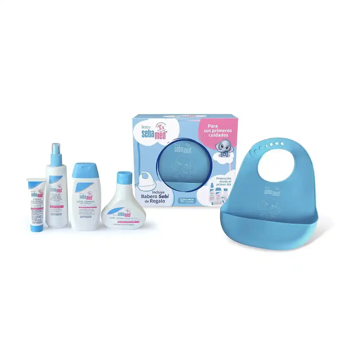 Coffret cadeau pour bébés Sebamed Sebi (5 pièces). SUPERDISCOUNT FRANCE
