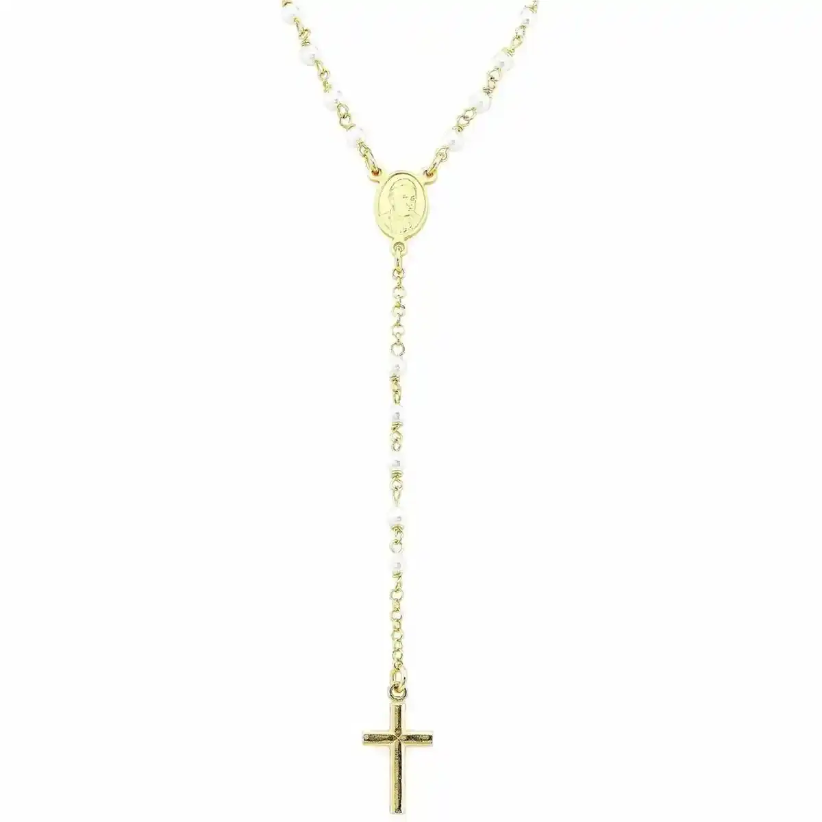 Collier femme amen croce e papa_5751. Bienvenue chez DIAYTAR COTE D'IVOIRE - Où le Shopping Devient un Voyage. Explorez notre plateforme pour dénicher des produits uniques, racontant l'histoire et l'âme du Côte d'Ivoire.