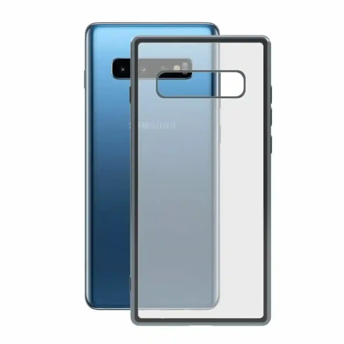 Coque mobile samsung galaxy s10 ksix flex metal tpu transparent grey metallic_4325. DIAYTAR COTE D'IVOIRE - L'Art de Vivre avec Authenticité. Explorez notre gamme de produits artisanaux et découvrez des articles qui apportent une touche unique à votre vie.