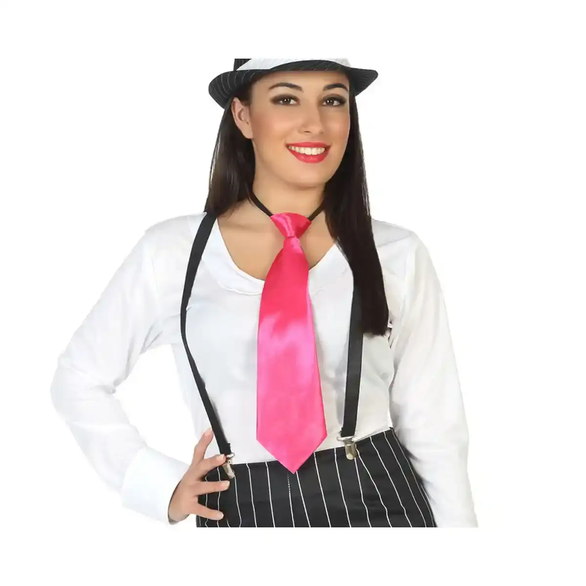 Cravate fuchsia adultes_6623. DIAYTAR COTE D'IVOIRE - Où Votre Shopping Prend Vie. Explorez notre boutique en ligne pour trouver des articles qui vous ressemblent et qui ajoutent de l'éclat à votre quotidien.