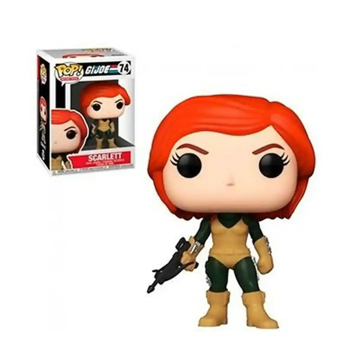 Figurine Funko Gi Joe Scarlett No74. SUPERDISCOUNT FRANCE