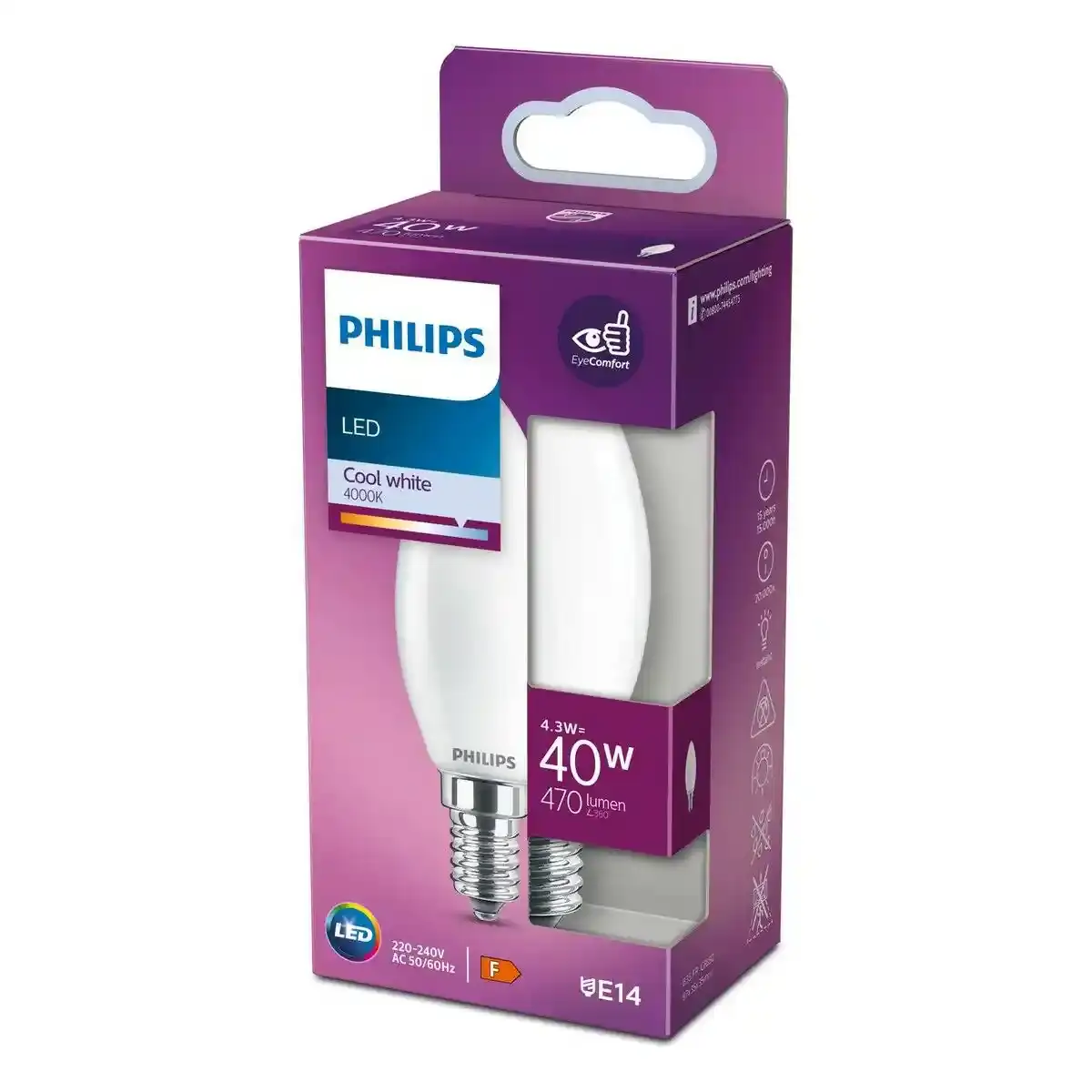 Lampe led philips 3 5 x 9 7 cm e14 470 lm 4 3 w 4000 k _8509. DIAYTAR COTE D'IVOIRE - Votre Source d'Inspiration Shopping. Parcourez nos rayons et trouvez des articles qui vous inspirent, que ce soit pour votre style, votre maison ou votre vie quotidienne.