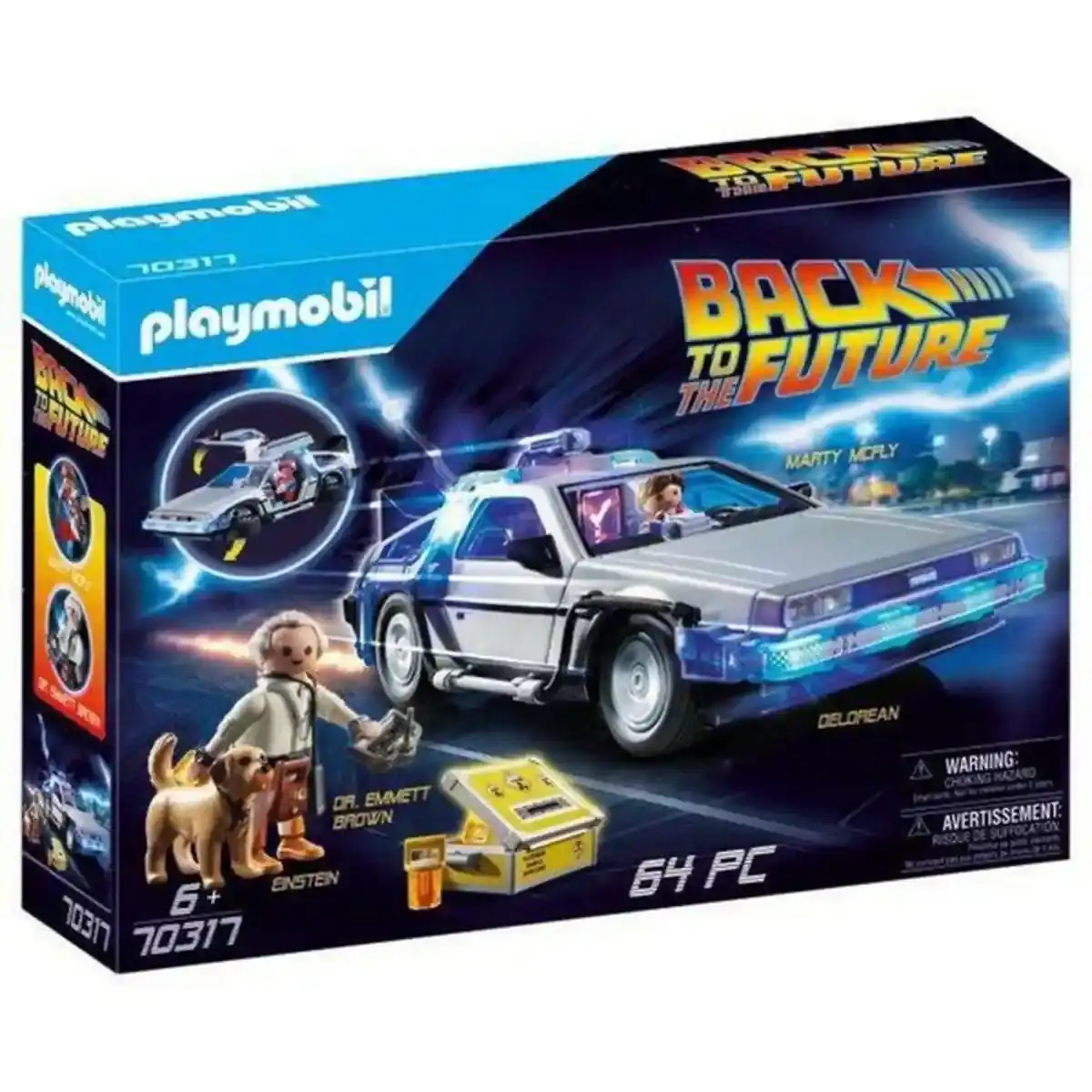 Playset action racer retour vers le futur delorean playmobil 70317_1448. DIAYTAR COTE D'IVOIRE - Là où Chaque Produit est une Trouvaille Unique. Découvrez notre boutique en ligne et trouvez des articles qui vous distinguent par leur originalité.