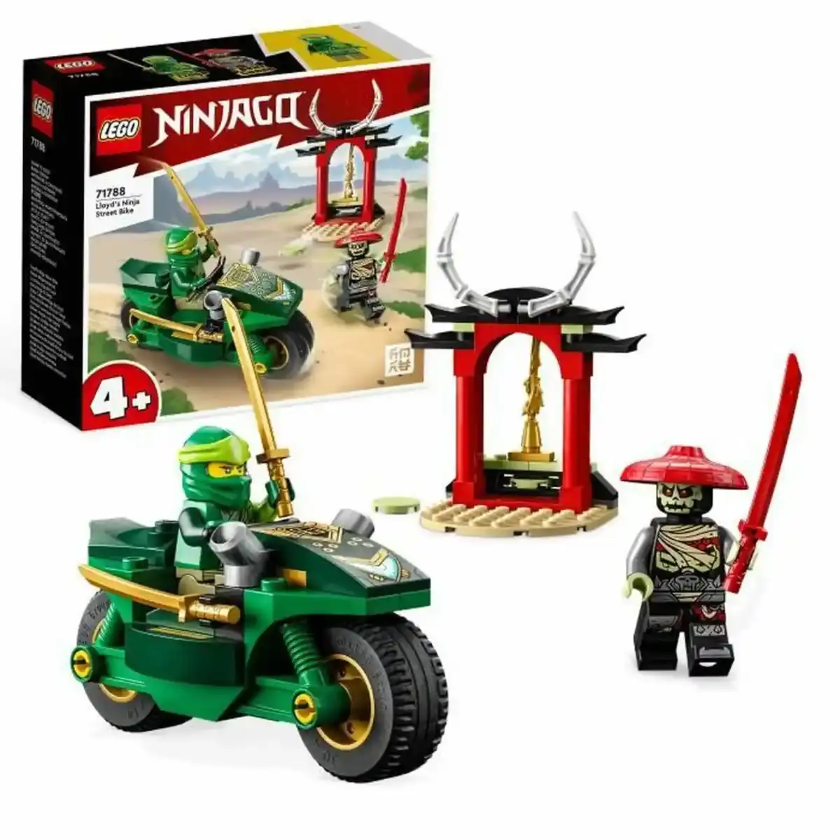 Playset Lego Ninjajo71788 Lloyd's Ninja Street Strike 64 pièces. SUPERDISCOUNT FRANCE
