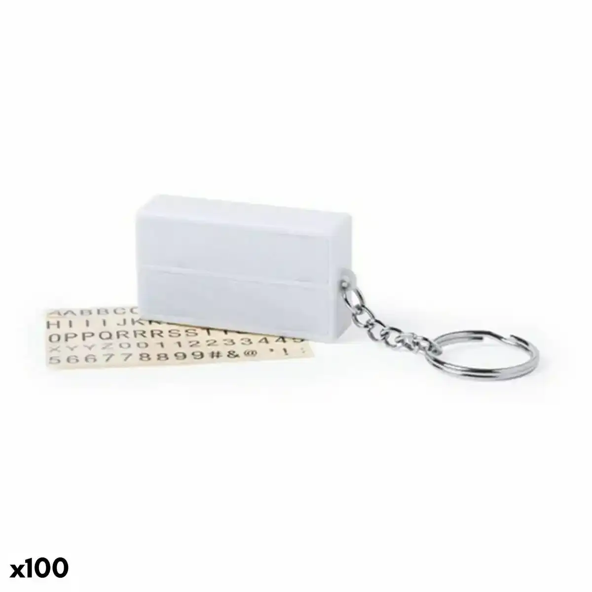Porte cles 145990 100 unites _9798. DIAYTAR COTE D'IVOIRE - Où Chaque Produit est une Promesse de Qualité. Explorez notre boutique en ligne et choisissez des produits qui répondent à vos exigences élevées.