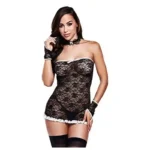 Room service french maid set taille unique baci lingerie e25248_3542. Entrez dans l'Univers de DIAYTAR COTE D'IVOIRE - Où Choisir est un Voyage. Explorez notre gamme diversifiée et trouvez des articles qui répondent à tous vos besoins et envies.