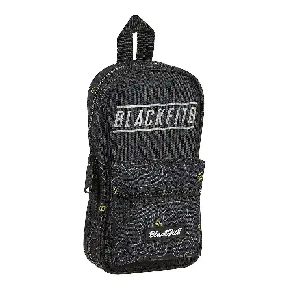 Sac à dos Trousse BlackFit8 Topography Noir Vert. SUPERDISCOUNT FRANCE