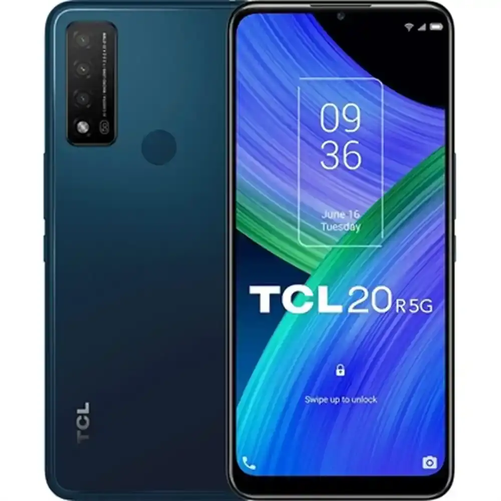 Smartphone TCL 20R 5G 6.5" Mediatek Dimensity 700 4 Go 64 Go 4500 mAh. SUPERDISCOUNT FRANCE