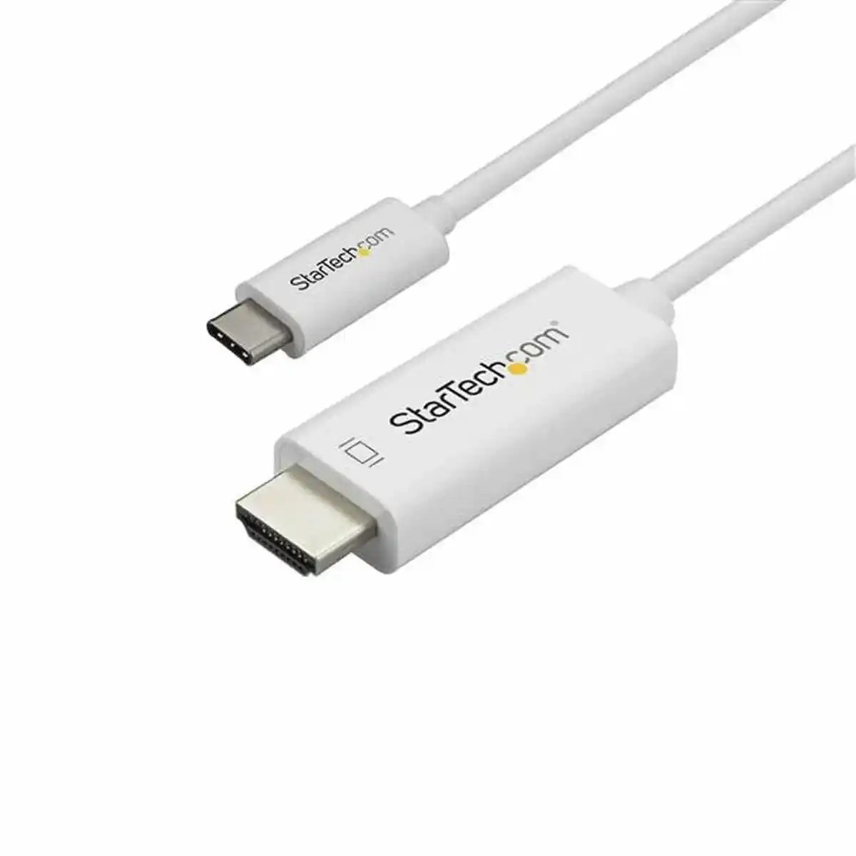 Adaptateur USB C vers HDMI Startech CDP2HD1MWNL Blanc 1 m. SUPERDISCOUNT FRANCE