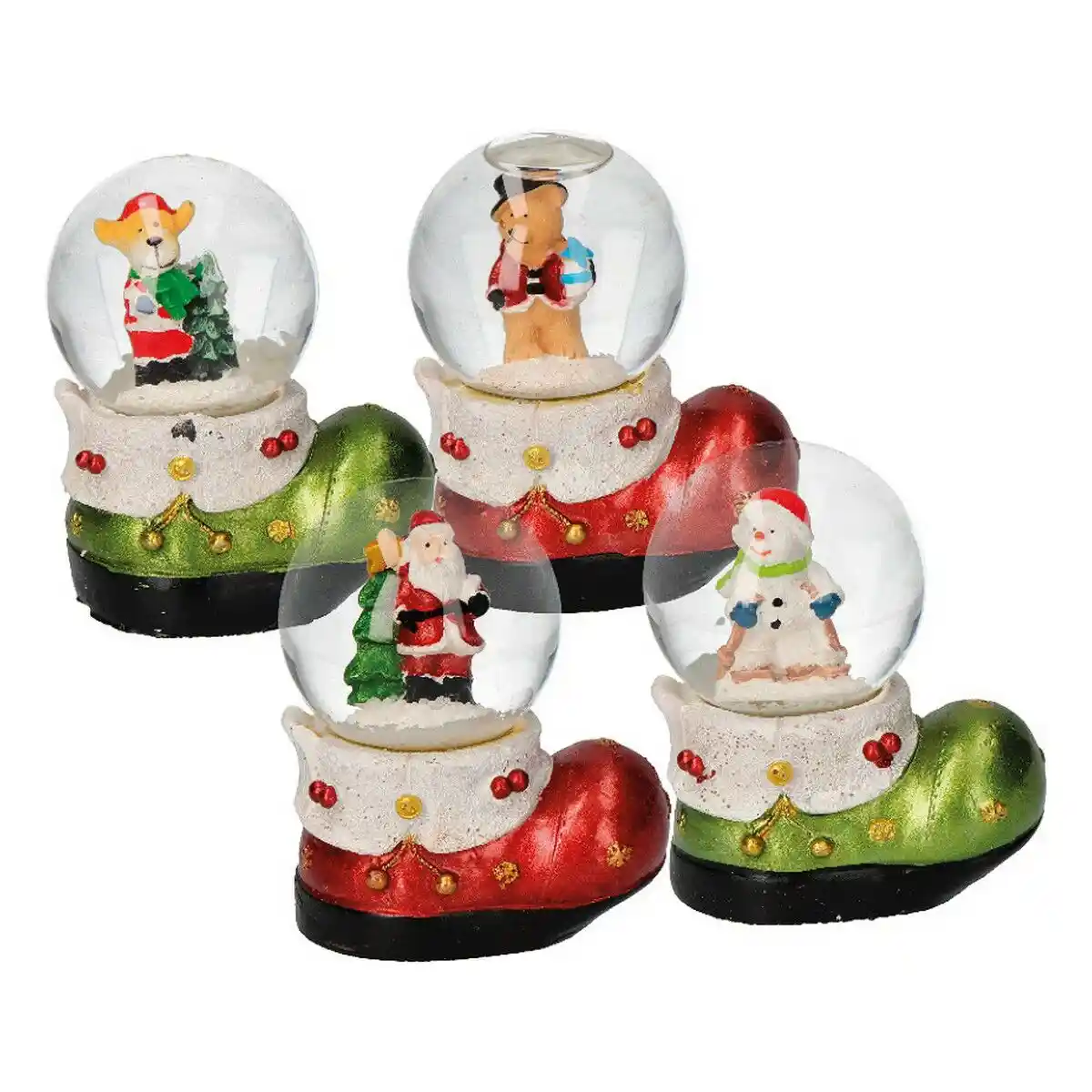 Boule de noel maison des saisons figurine boule decorative 6 5 x 4 5 x 6 cm_2623. DIAYTAR COTE D'IVOIRE - Où la Mode et le Confort se Rencontrent. Plongez dans notre univers de produits et trouvez des articles qui vous habillent avec style et aisance.