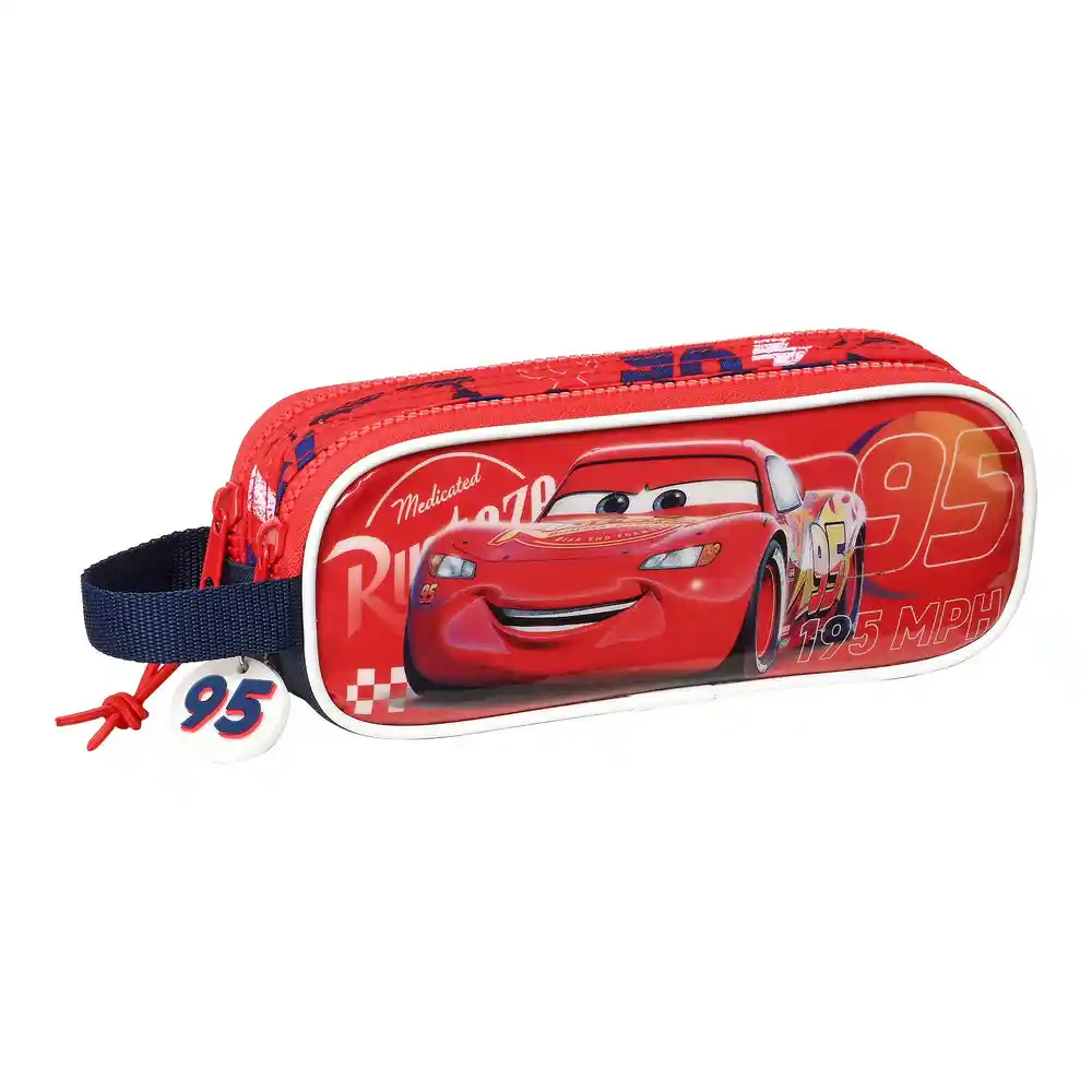 Cartable Scolaire Double Vision Rouge Bleu Marine (21 x 8 x 6 cm). SUPERDISCOUNT FRANCE