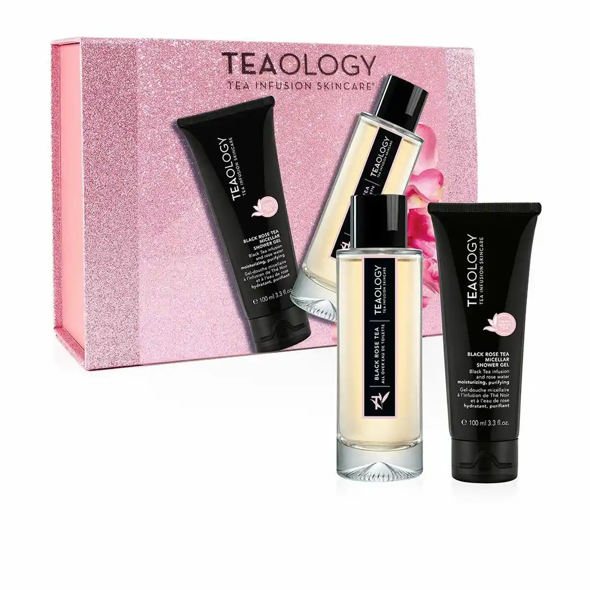 Coffret de parfum femme teaology black rose tea 2 pcs _4420. DIAYTAR COTE D'IVOIRE - Où Choisir Devient une Expérience Personnalisée. Explorez notre boutique en ligne pour découvrir des produits qui s'adaptent à votre style et à votre essence.