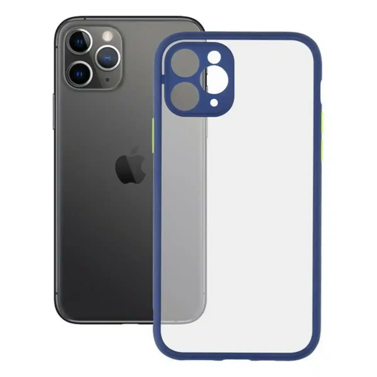 Coque mobile iphone 11 pro ksix duo soft bleu_8228. DIAYTAR COTE D'IVOIRE - Votre Escale Shopping incontournable. Explorez notre boutique en ligne et dénichez des trésors qui reflètent la richesse culturelle et la modernité du Côte d'Ivoire.