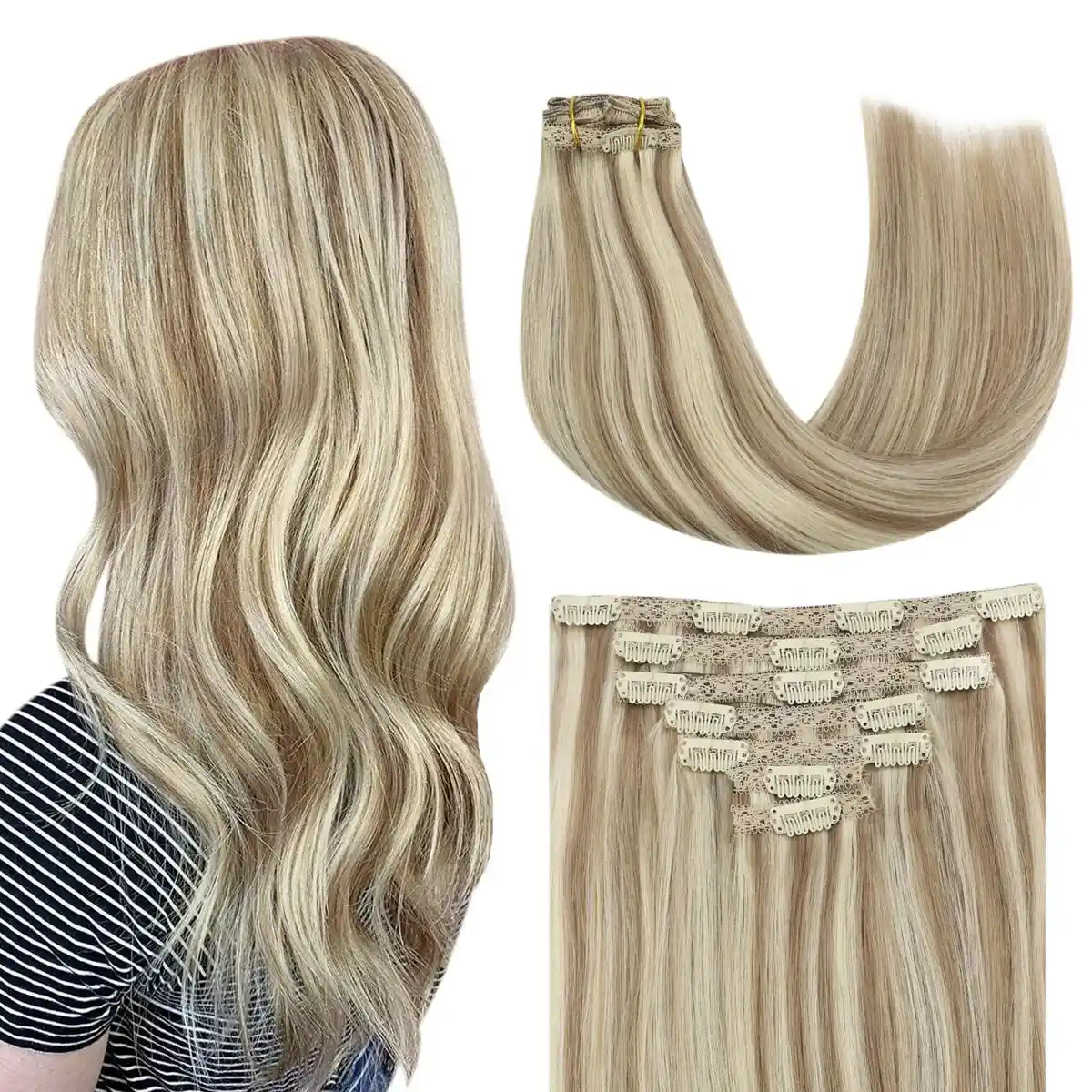 Extensions de cheveux blond reconditionne a _9685. Entrez dans l'Univers de DIAYTAR COTE D'IVOIRE - Où l'Élégance Rencontre la Tradition. Explorez notre gamme variée et trouvez des articles qui ajoutent une touche de sophistication à votre vie.