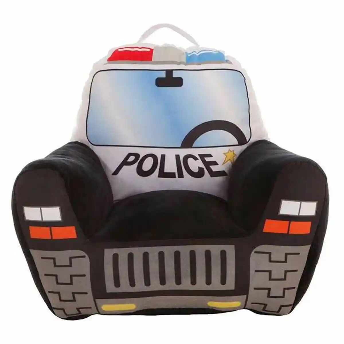 Fauteuil Voiture de Police Enfant (52 x 48 x 51 cm). SUPERDISCOUNT FRANCE