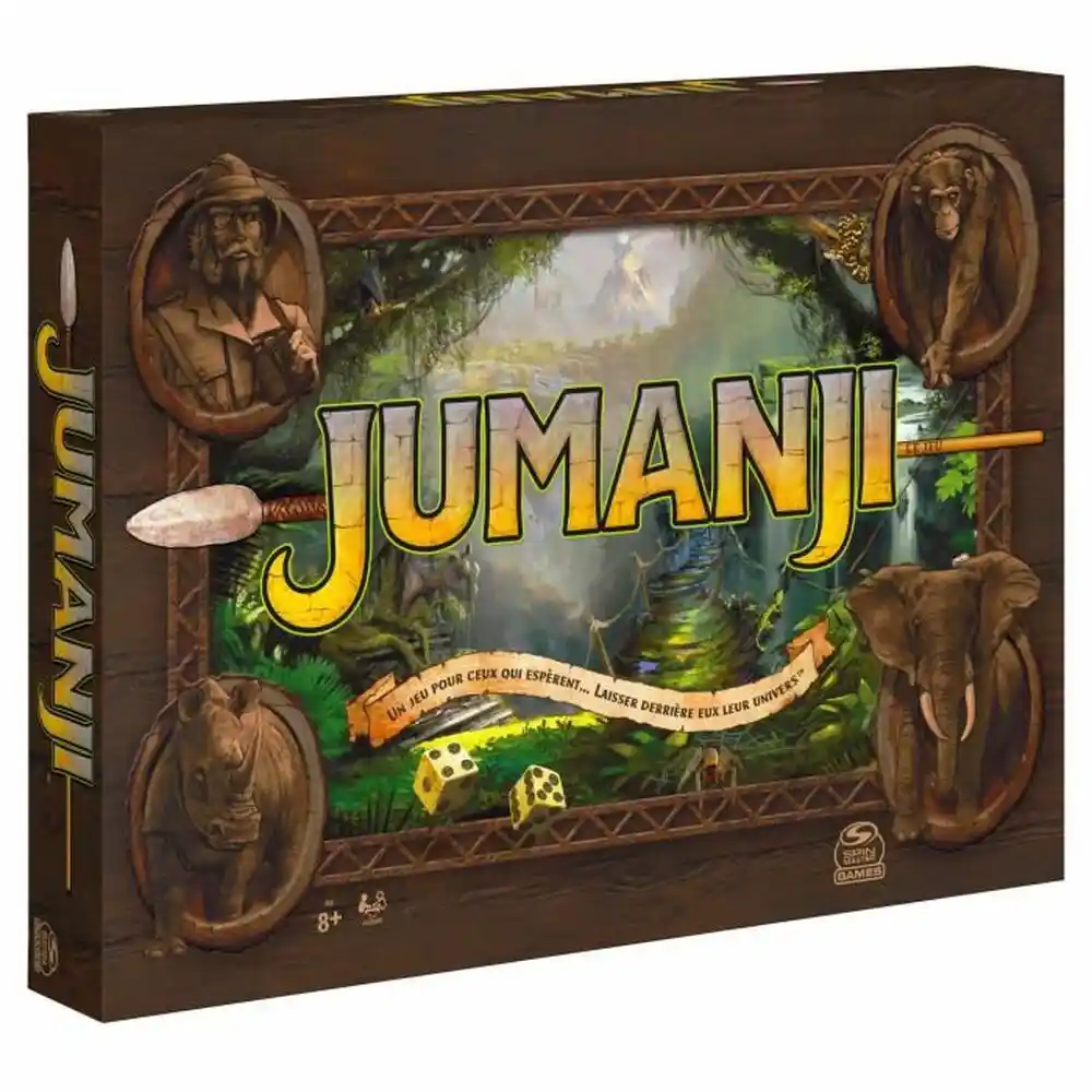 Jeu de societe spin master jumanji fr _1256. Bienvenue chez DIAYTAR COTE D'IVOIRE - Où Chaque Objet a son Histoire. Découvrez notre sélection méticuleuse et choisissez des articles qui racontent l'âme du Côte d'Ivoire.