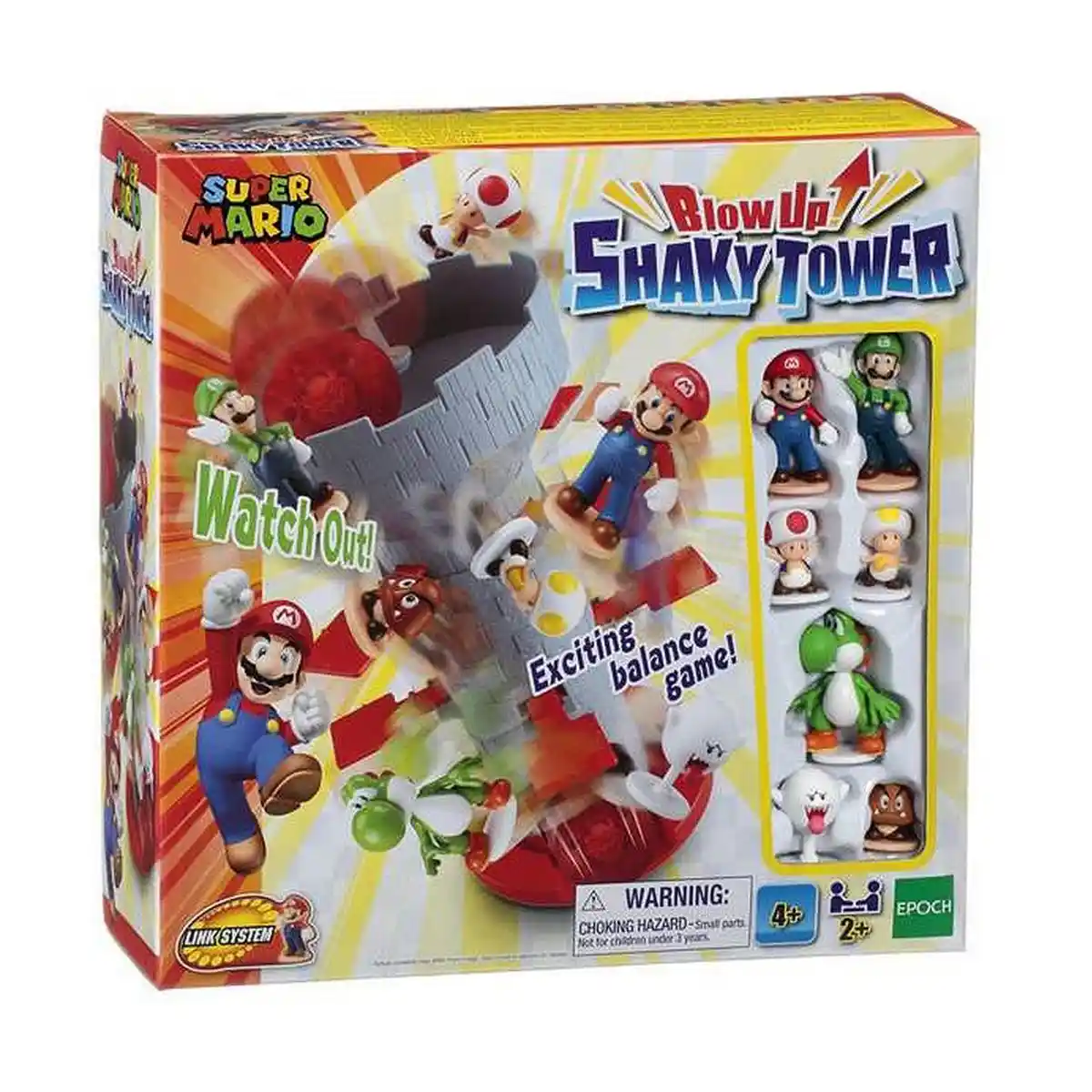 Jeu de société Super Mario BlowUp Shaky Tower. SUPERDISCOUNT FRANCE