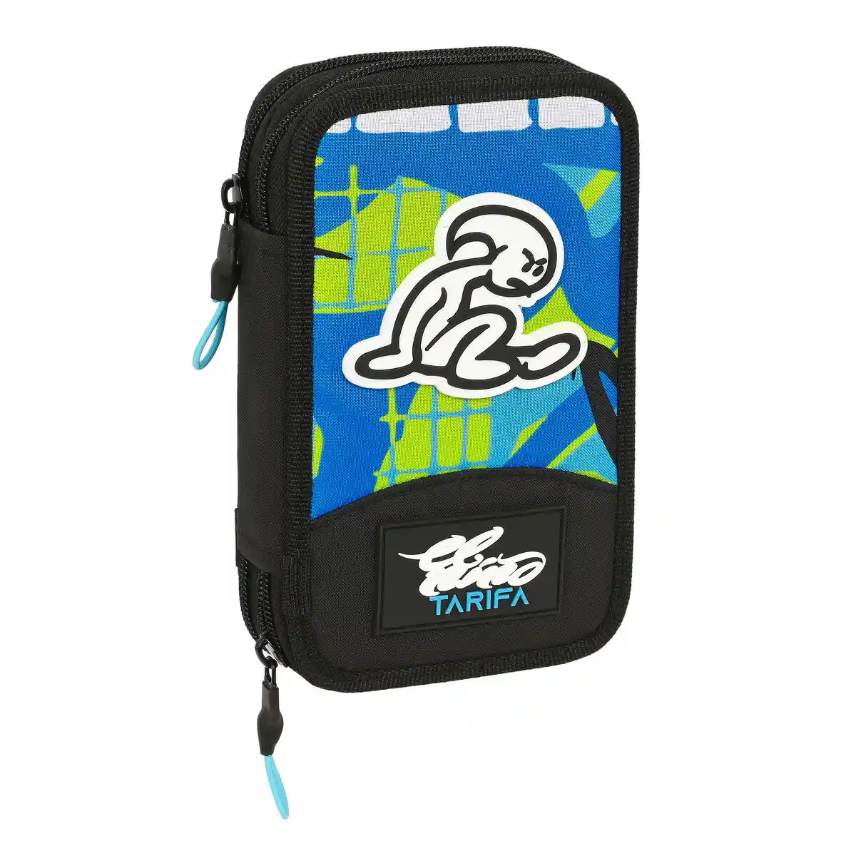 Mallette scolaire avec accessoires El Niño Vert bali Noir (12,5 x 19,5 x 4 cm) (28 pcs). SUPERDISCOUNT FRANCE
