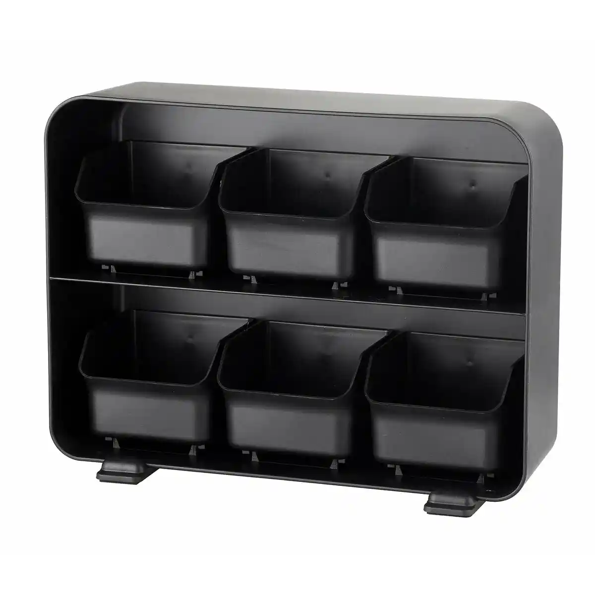 Organisateur de capsules de café Archivo 2000 Noir (13 x 26 x 20 cm). SUPERDISCOUNT FRANCE