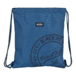 Sac à Dos à Cordes BlackFit8 Stamp Bleu (35 x 40 x 1 cm). SUPERDISCOUNT FRANCE