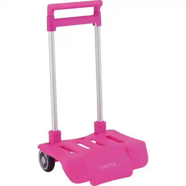 Sac à dos Trolley pliable Safta Fuchsia. SUPERDISCOUNT FRANCE