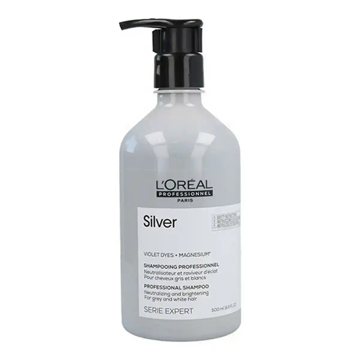 Shampooing neutralisant de couleur l oreal professionnel paris silver 500 ml _3607. Entrez dans le Monde de DIAYTAR COTE D'IVOIRE - Où Chaque Produit Raconte une Histoire Unique. Explorez notre sélection et laissez-vous transporter par des récits à travers les articles que vous choisissez.