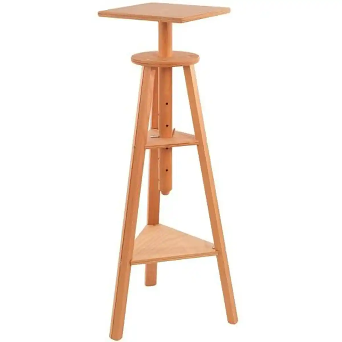 Tabouret MABEF Marron clair. SUPERDISCOUNT FRANCE