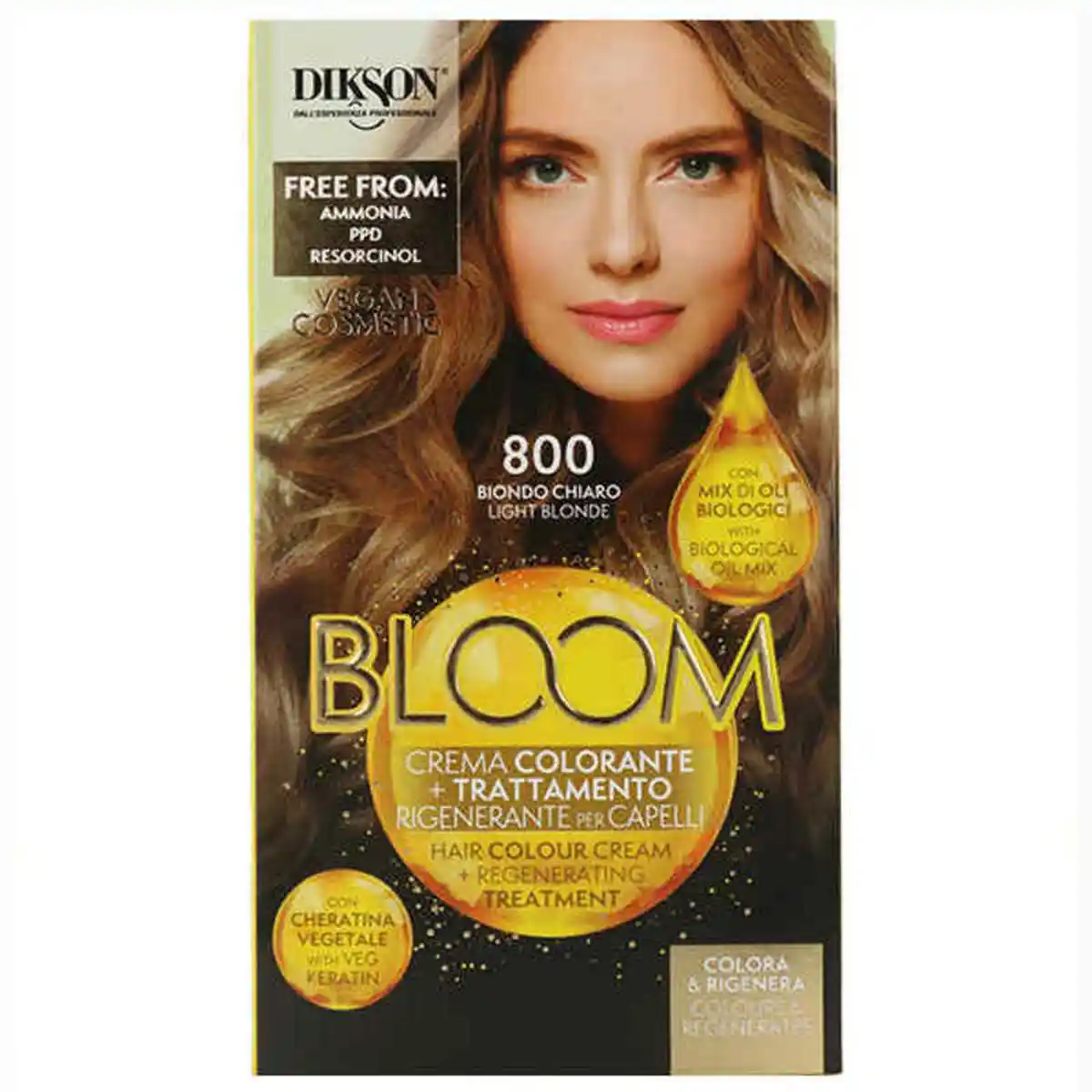 Teinture permanente bloom dikson muster 800 blond clair_9749. DIAYTAR COTE D'IVOIRE - L'Art de Vivre le Shopping en Ligne. Découvrez notre plateforme intuitive et trouvez des produits qui vous inspirent et vous enchantent, à chaque clic.