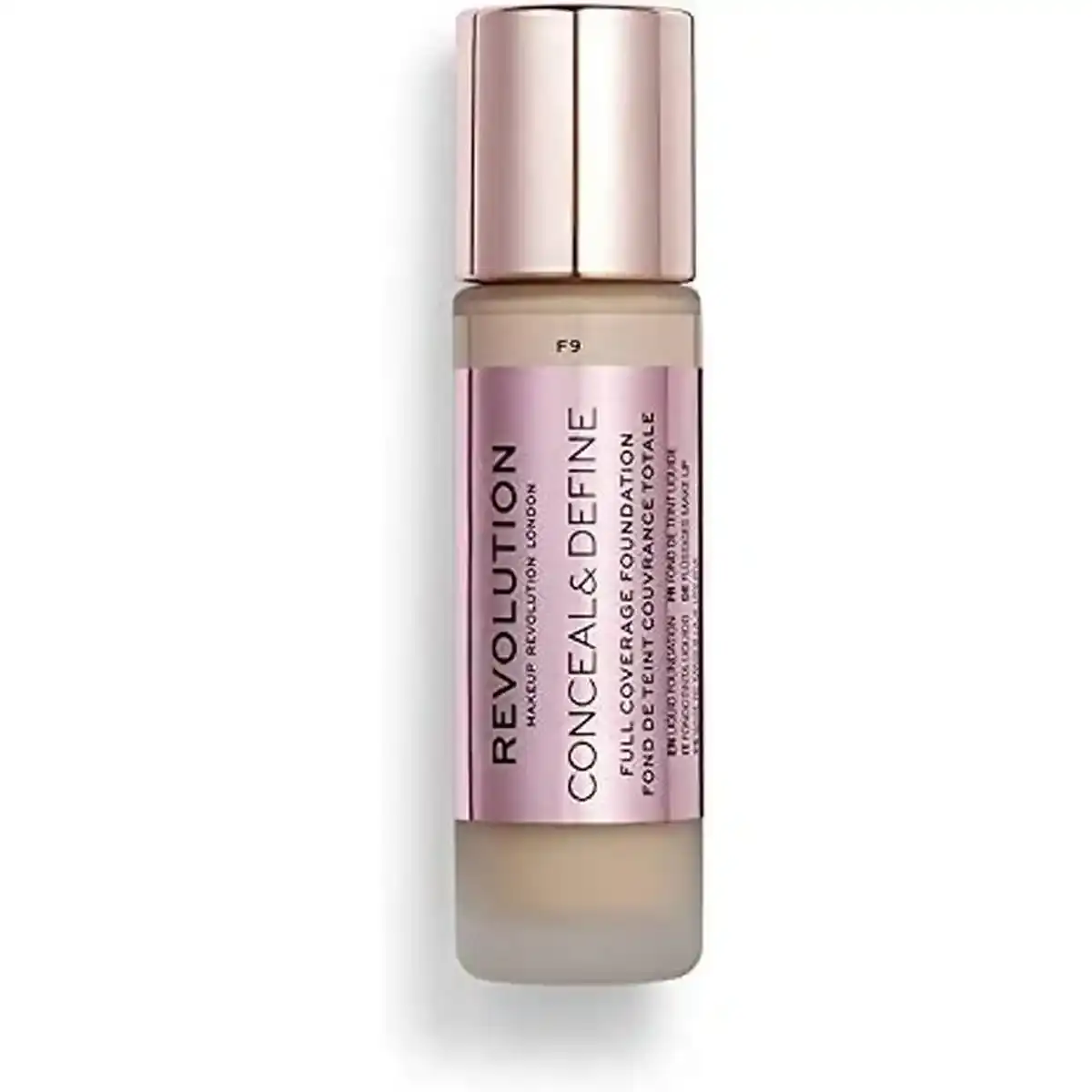 Base de maquillage liquide revolution make up conceal define no f9 23 ml _8855. DIAYTAR COTE D'IVOIRE - L'Art de Vivre l'Élégance Accessible. Parcourez notre gamme variée et choisissez des produits qui ajoutent une touche de sophistication à votre style.