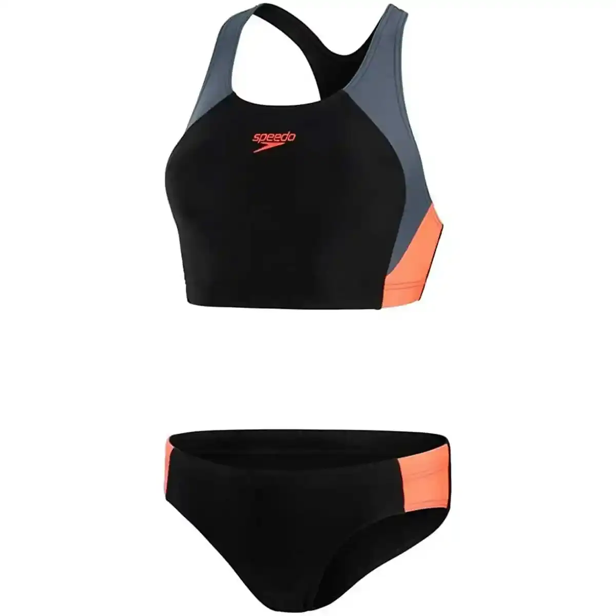 Bikini Speedo Colourblock Splice 2 Noir 40 (Reconditionné B). SUPERDISCOUNT FRANCE