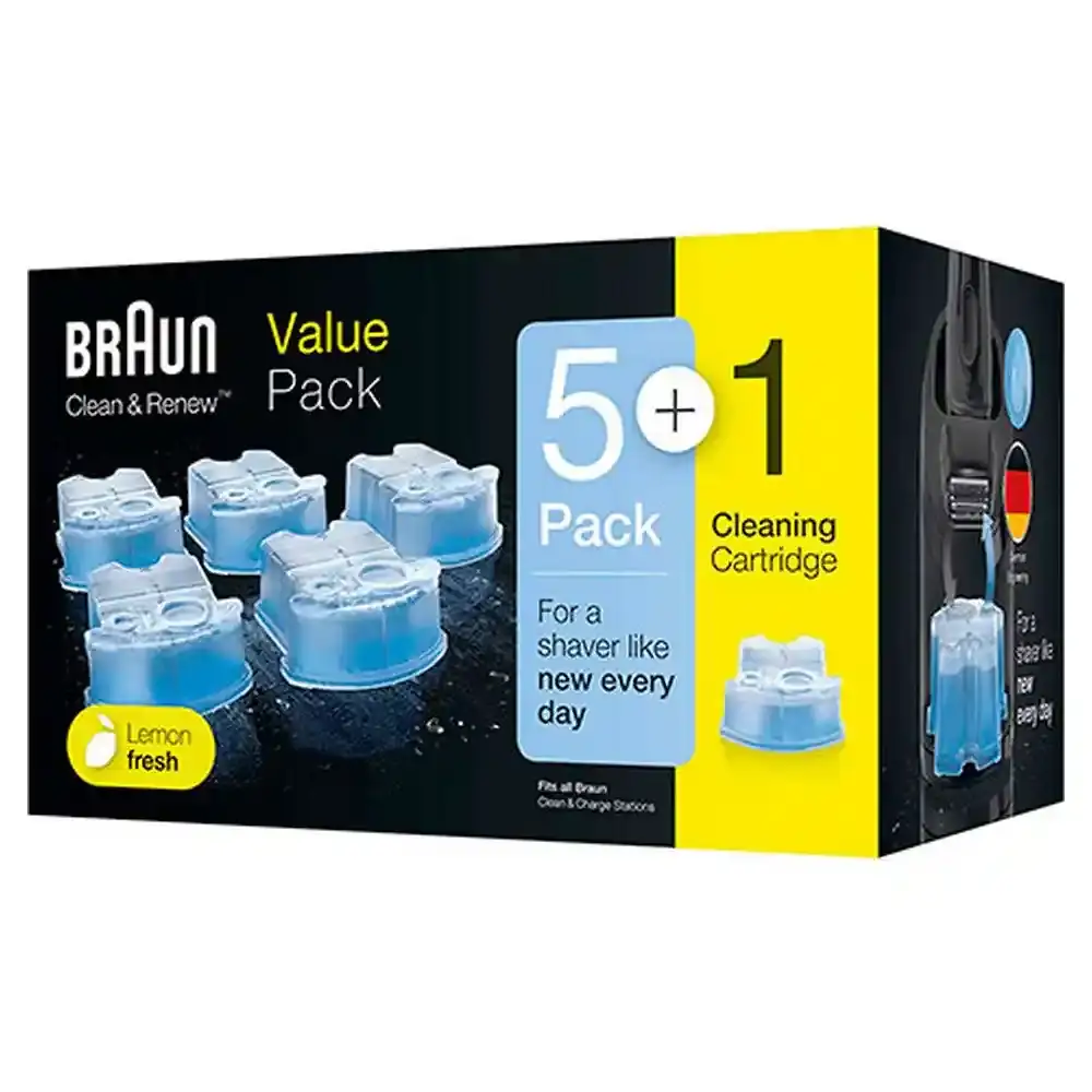 Cartouche de nettoyage braun 6 uds_9505. Bienvenue sur DIAYTAR COTE D'IVOIRE - Votre Destination Shopping à la Côte d'Ivoireaise. Explorez notre boutique en ligne et découvrez une gamme variée de produits qui capturent l'esprit du Côte d'Ivoire.