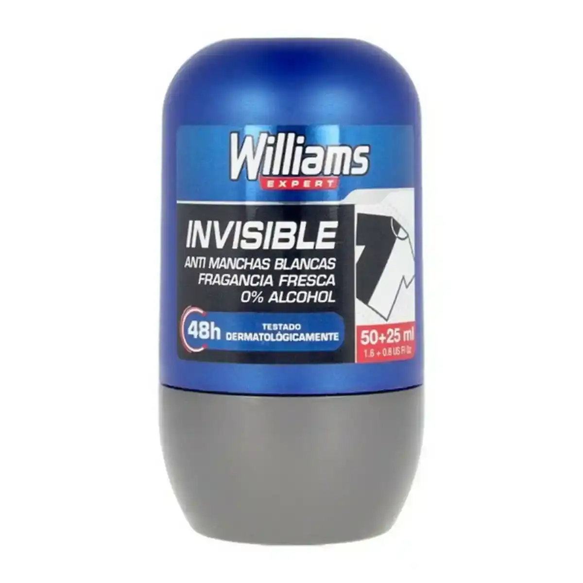 Deodorant roll on invisible williams 75 ml _1806. DIAYTAR COTE D'IVOIRE - Où Choisir Devient une Découverte. Explorez notre boutique en ligne et trouvez des articles qui vous surprennent et vous ravissent à chaque clic.