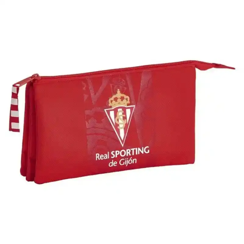 Fourre-tout Real Sporting de Gijón Rouge. SUPERDISCOUNT FRANCE