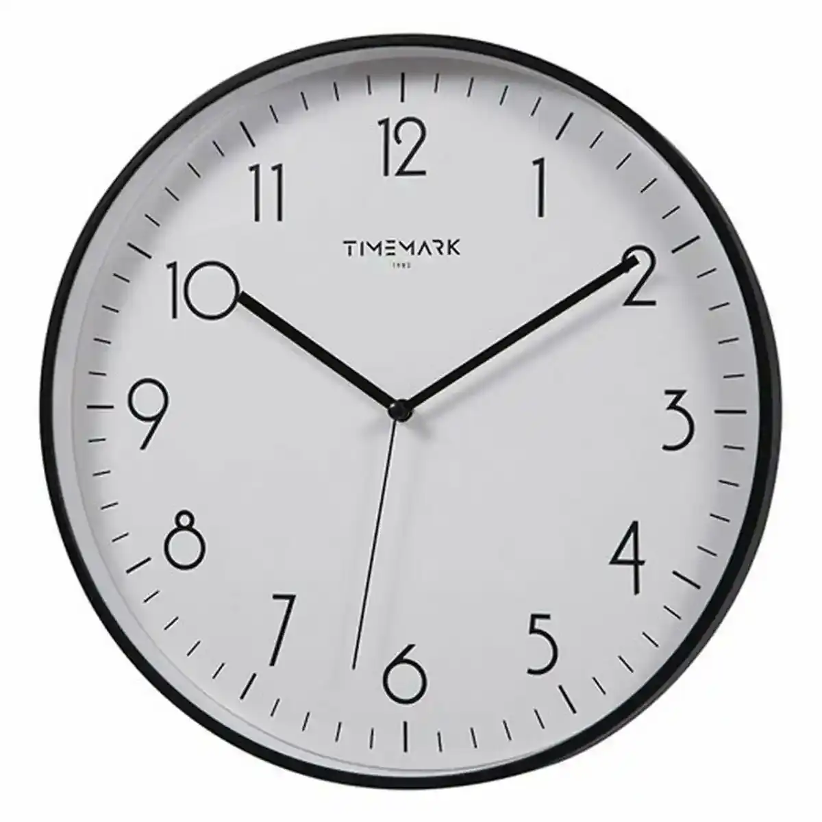 Horloge murale timemark noir 30 x 30 cm _2779. DIAYTAR COTE D'IVOIRE - Où l'Élégance se Mêle à l'Authenticité. Naviguez à travers notre boutique en ligne et choisissez des produits qui incarnent le style et la tradition du Côte d'Ivoire.