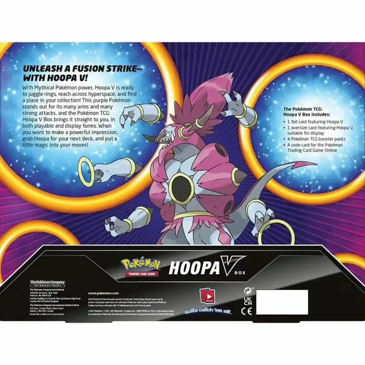 Jeu de Cartes Pokémon Hoopa V-Box (FR). SUPERDISCOUNT FRANCE