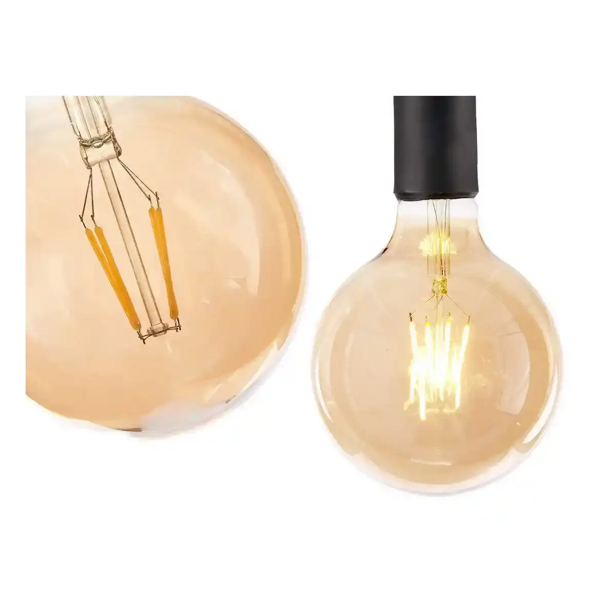 Lampe led 445 lm e27 ambre vintage 4 w 12 5 x 17 5 x 12 5 cm _1328. Bienvenue chez DIAYTAR COTE D'IVOIRE - Où le Shopping Rencontre la Qualité. Explorez notre sélection soigneusement conçue et trouvez des produits qui définissent le luxe abordable.