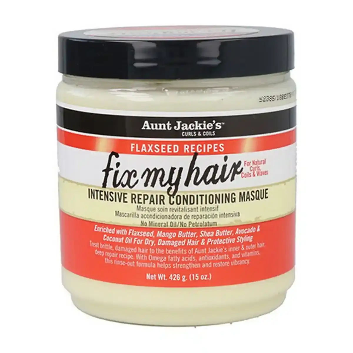 Masque capillaire aunt jackie s c c flaxseed fix my hair 426 ml _8295. DIAYTAR COTE D'IVOIRE - L'Art de Vivre l'Excellence au Quotidien. Explorez notre gamme et choisissez des produits qui ajoutent une note de prestige à votre vie.
