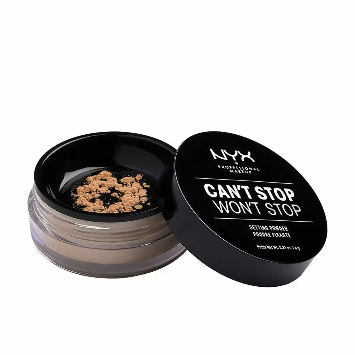 Poudres fixatrices de maquillage nyx can t stop won t stop medium 6 g _1852. DIAYTAR COTE D'IVOIRE - Votre Univers Shopping Éclectique. Explorez nos offres variées et découvrez des articles qui embrassent la diversité et la polyvalence de vos besoins.
