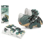 Puzzle 3D Dino Vert 18 x 8 cm. SUPERDISCOUNT FRANCE