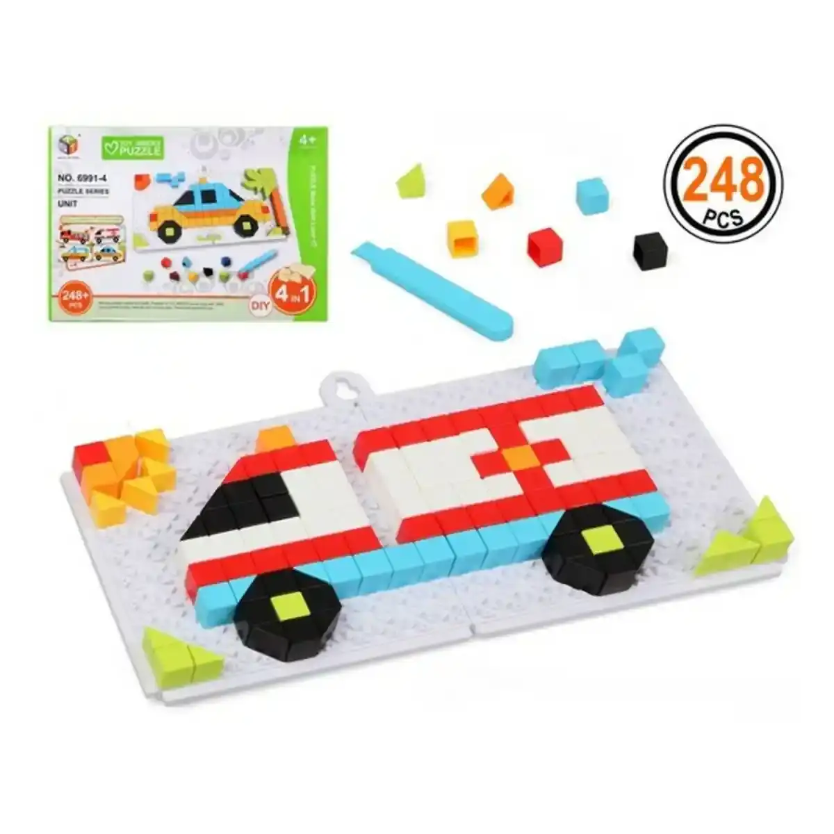 Puzzle 4 en 1 118087 248 pcs _5341. DIAYTAR COTE D'IVOIRE - Votre Passage vers le Raffinement. Plongez dans notre univers de produits exquis et choisissez des articles qui ajoutent une touche de sophistication à votre vie.