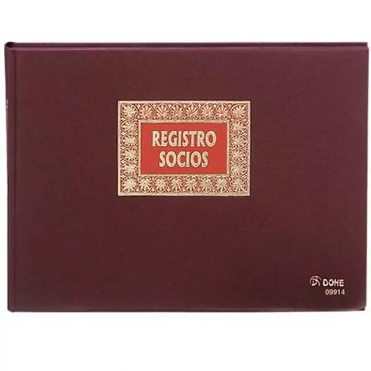 Registre des Membres DOHE 09914 Bourgogne A4 100 Feuilles. SUPERDISCOUNT FRANCE