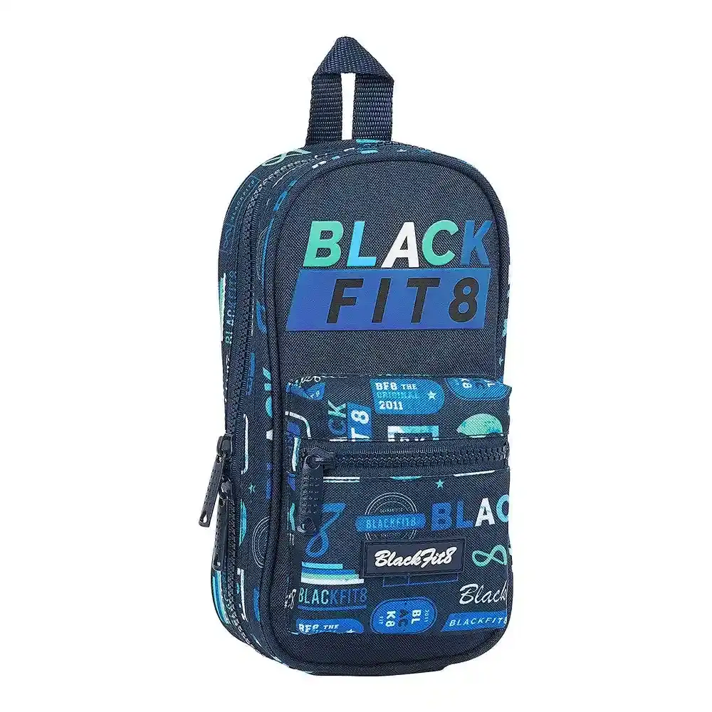 Sac à dos Trousse BlackFit8 Retro Bleu Marine. SUPERDISCOUNT FRANCE