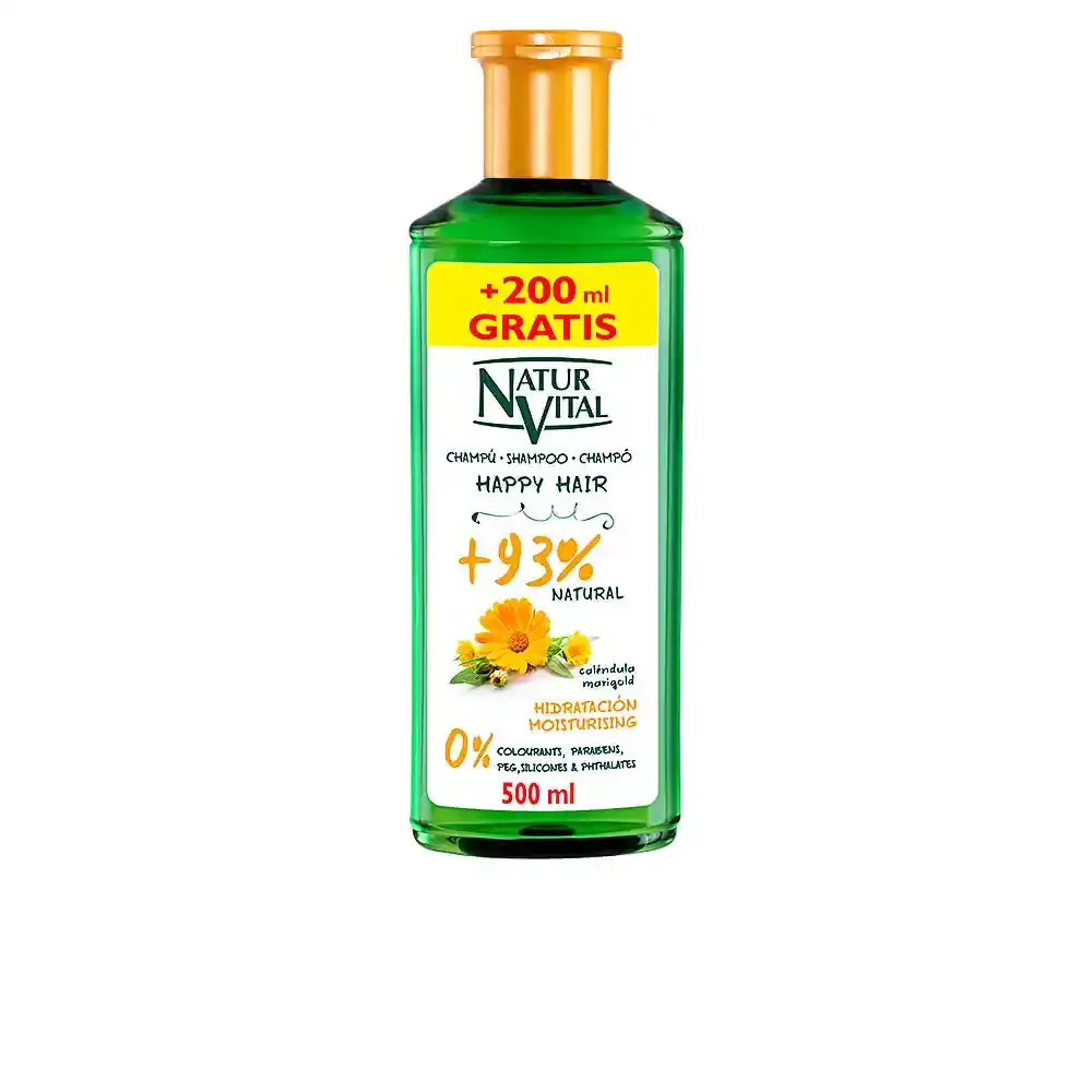 Shampooing hydratant happy hair naturaleza y vida 500 ml _3941. Bienvenue chez DIAYTAR COTE D'IVOIRE - Où Chaque Produit a son Histoire. Découvrez notre sélection unique et trouvez des articles qui racontent la richesse culturelle et artistique du Côte d'Ivoire.