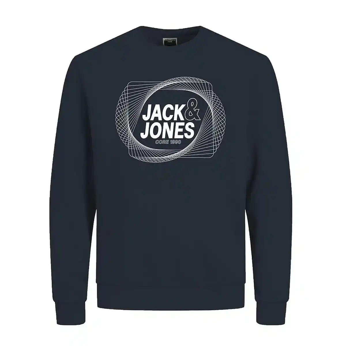Sweat Enfant sans Capuche JCOLUCA Jack & Jones 12226492 Bleu Marine. SUPERDISCOUNT FRANCE