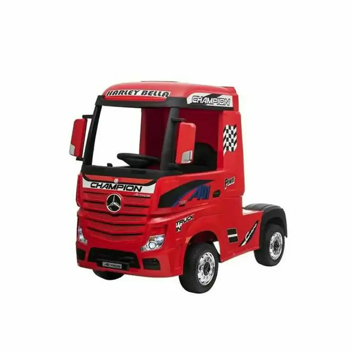 Camion radiocommandé Mercedes Actros Rouge. SUPERDISCOUNT FRANCE