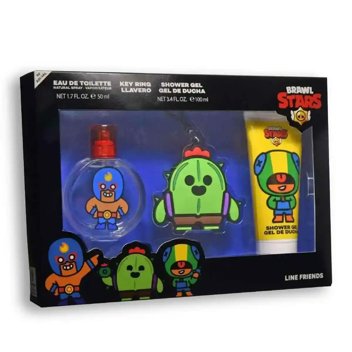 Coffret Parfum Enfant Cartoon Brawl Stars Friends 3 Pièces. SUPERDISCOUNT FRANCE