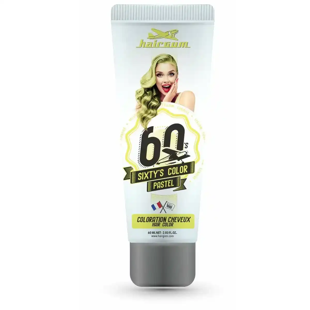Coloration semi permanente hairgum sixty s color yellow sunrise 60 ml _4373. DIAYTAR COTE D'IVOIRE - Votre Plateforme Shopping de Confiance. Naviguez à travers nos rayons et choisissez des produits fiables qui répondent à vos besoins quotidiens.