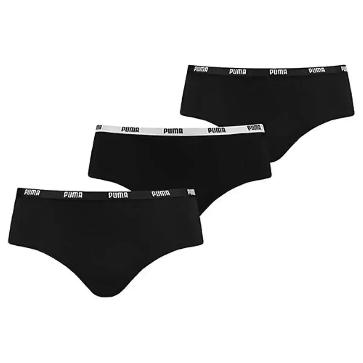 Culotte HISTER Puma 503007001 200 3 Pièces Noir. SUPERDISCOUNT FRANCE