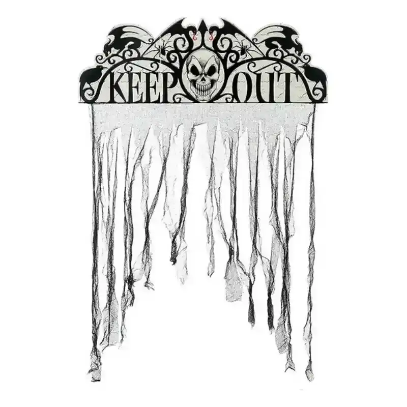 Decoration a suspendre keep out 97 x 137 cm _9245. DIAYTAR COTE D'IVOIRE - Votre Passage vers le Raffinement. Plongez dans notre univers de produits exquis et choisissez des articles qui ajoutent une touche de sophistication à votre vie.