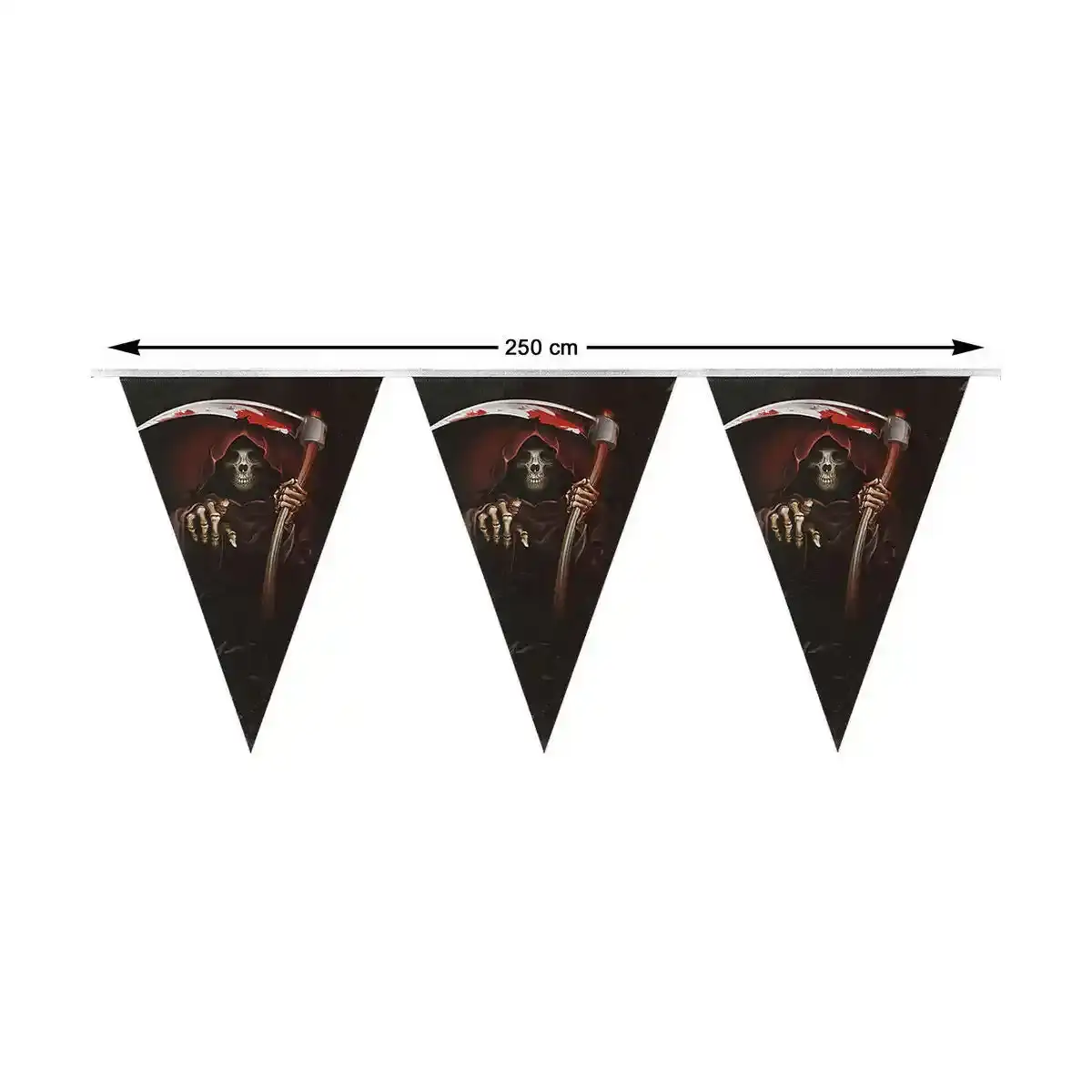 Guirlande mort 250 cm halloween_9133. Bienvenue sur DIAYTAR COTE D'IVOIRE - Où Choisir est un Voyage Passionnant. Plongez dans notre catalogue et trouvez des produits qui révèlent la diversité et la beauté du Côte d'Ivoire.